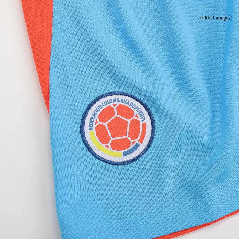 Colombia Home Jersey Kit Copa America 2024 Kids(Jersey+Shorts)